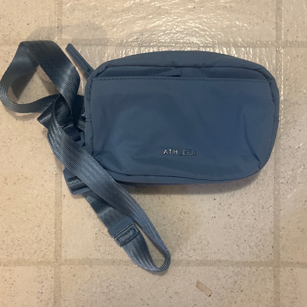 Athleta Slate Blue Belt Bag